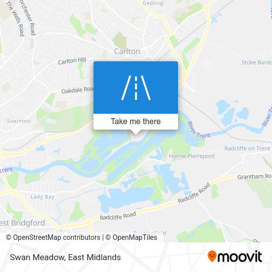 Swan Meadow map