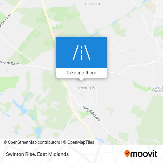 Swinton Rise map