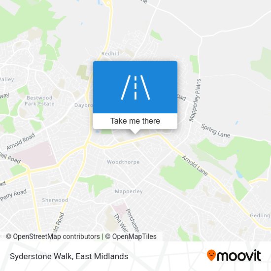 Syderstone Walk map
