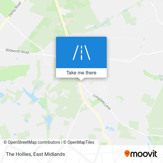 The Hollies map