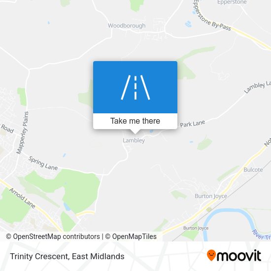 Trinity Crescent map