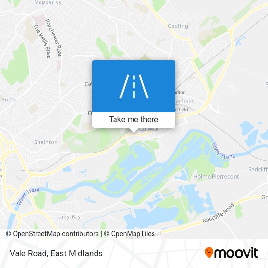 Vale Road map