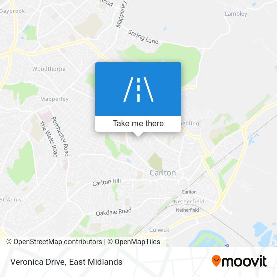 Veronica Drive map