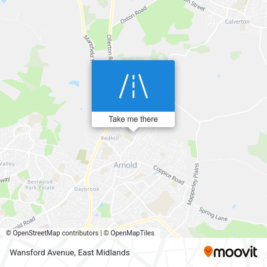Wansford Avenue map