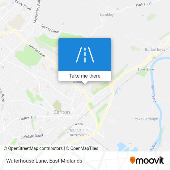 Waterhouse Lane map
