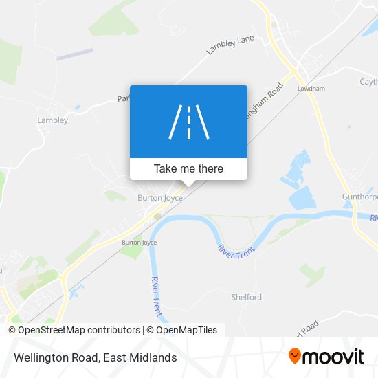 Wellington Road map