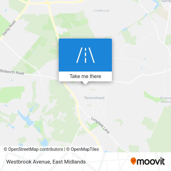 Westbrook Avenue map