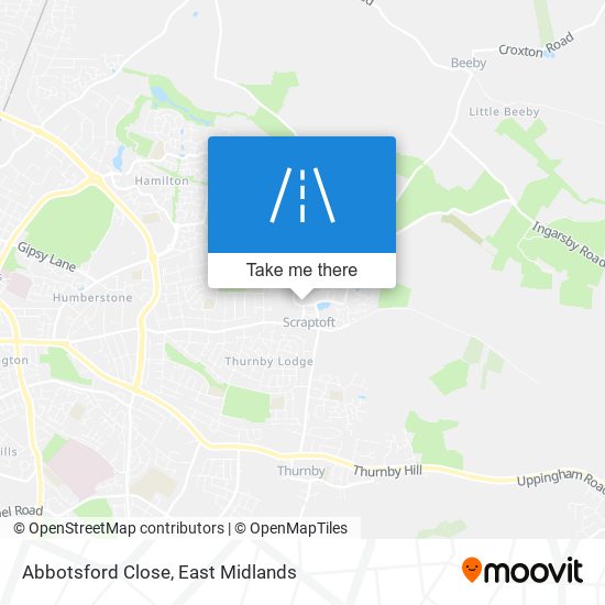 Abbotsford Close map