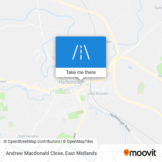 Andrew Macdonald Close map