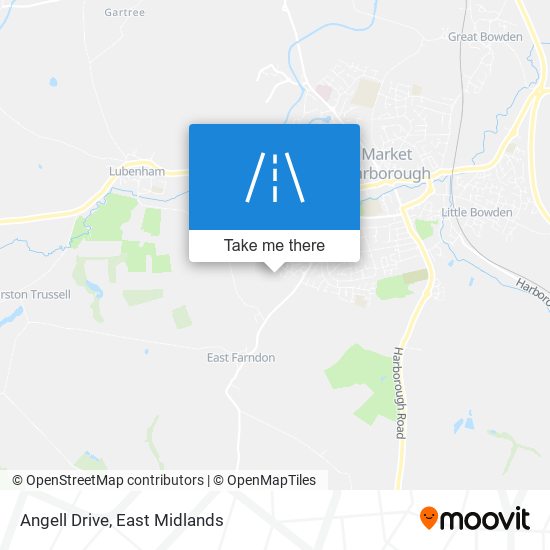 Angell Drive map