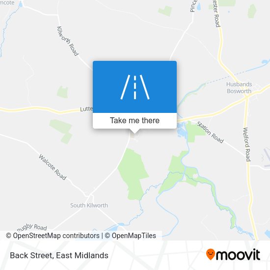 Back Street map