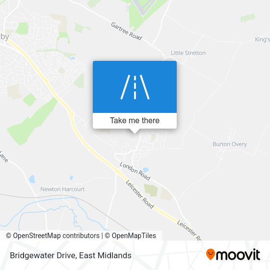 Bridgewater Drive map