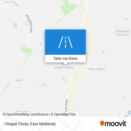 Chapel Close map