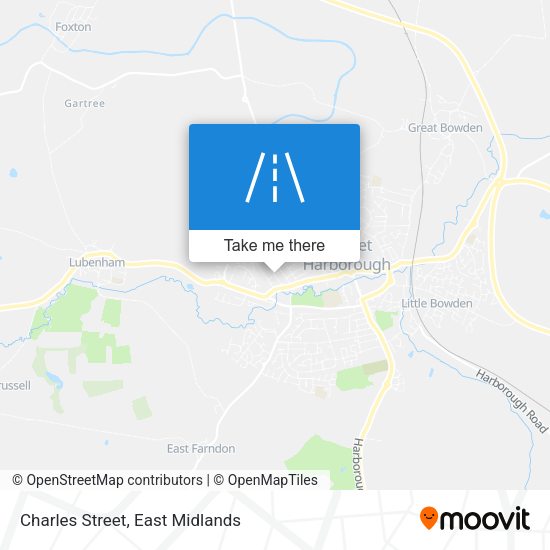 Charles Street map