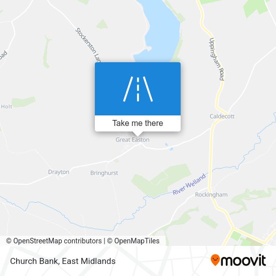 Church Bank map