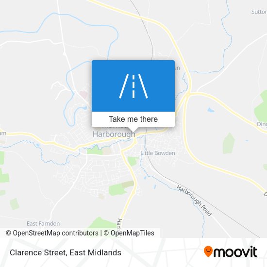 Clarence Street map