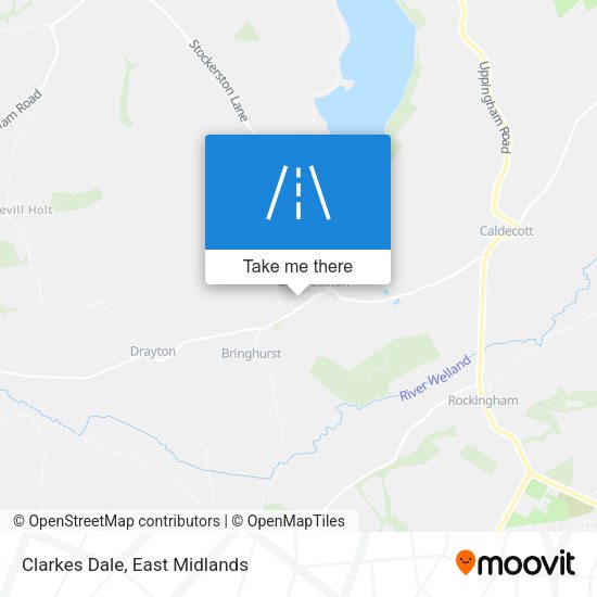 Clarkes Dale map