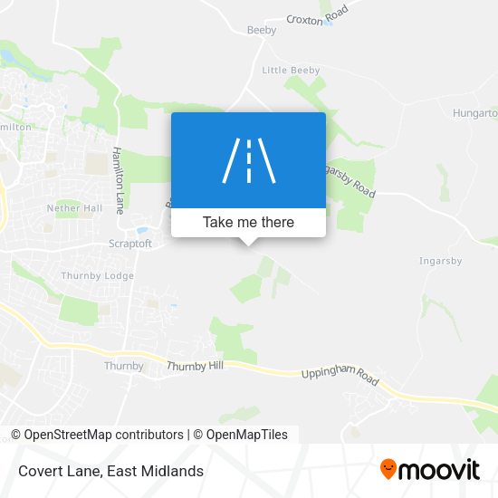 Covert Lane map