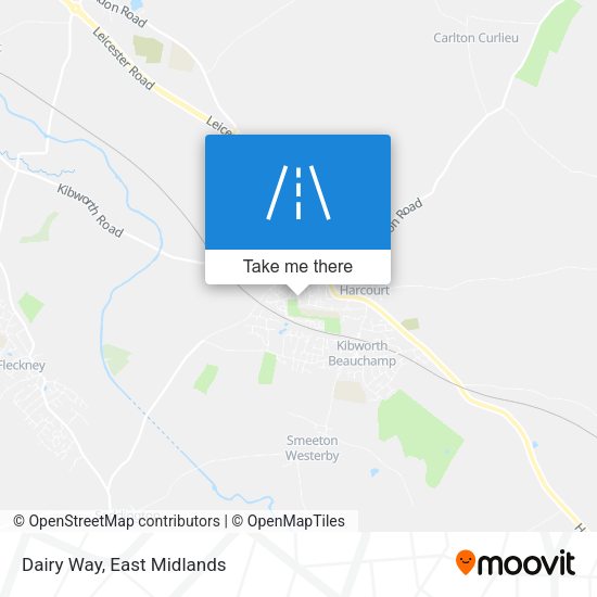 Dairy Way map