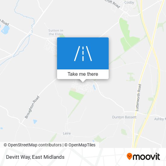 Devitt Way map