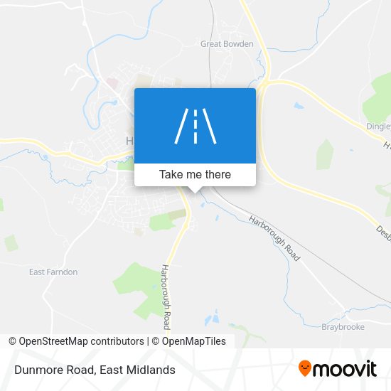 Dunmore Road map