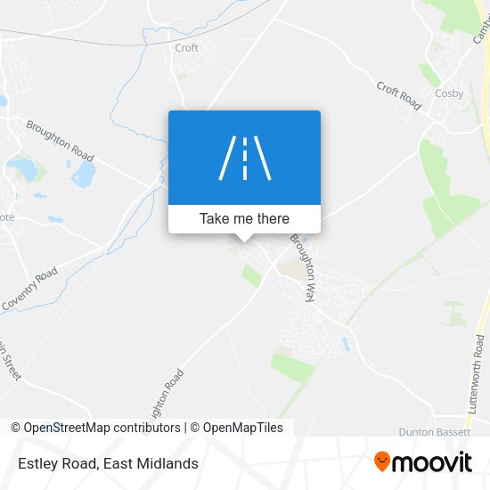 Estley Road map