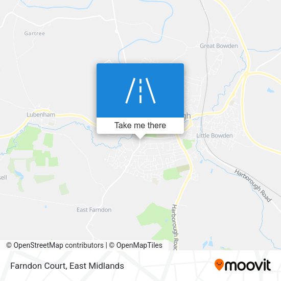 Farndon Court map