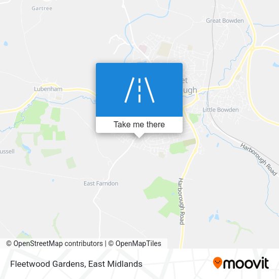 Fleetwood Gardens map