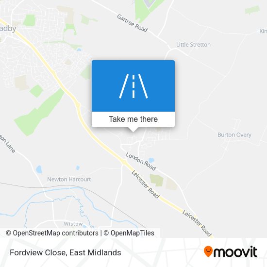 Fordview Close map