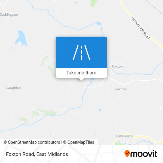 Foxton Road map