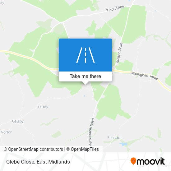Glebe Close map