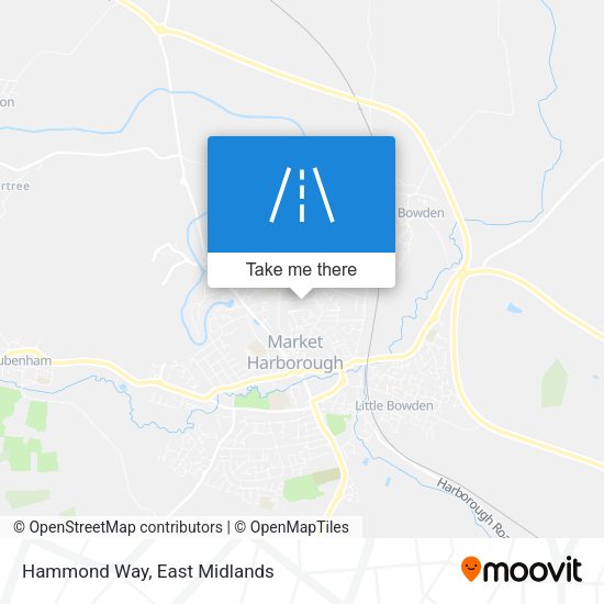 Hammond Way map