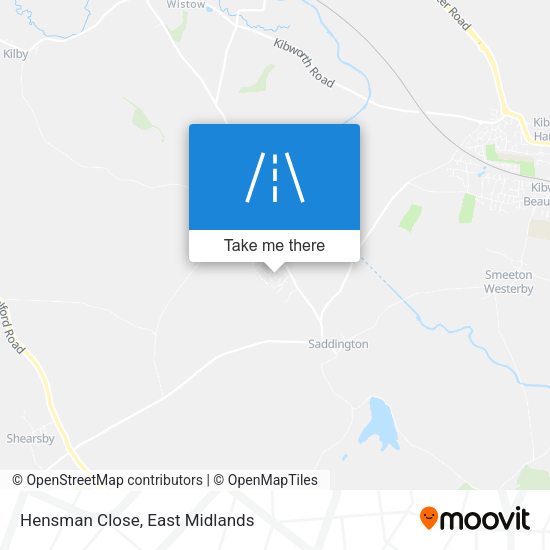 Hensman Close map