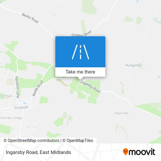 Ingarsby Road map