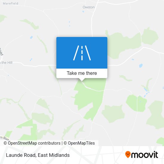 Launde Road map