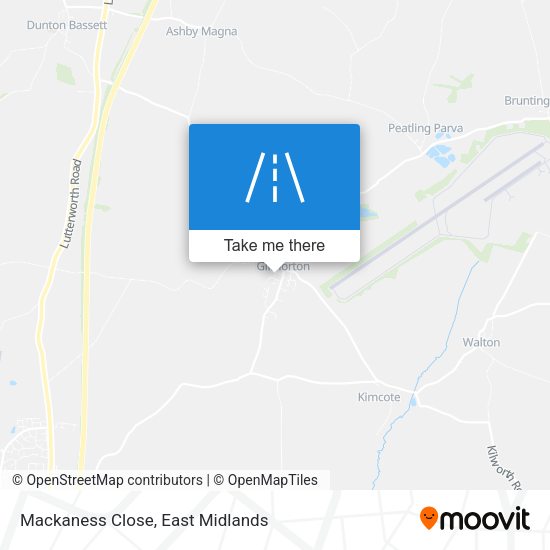 Mackaness Close map