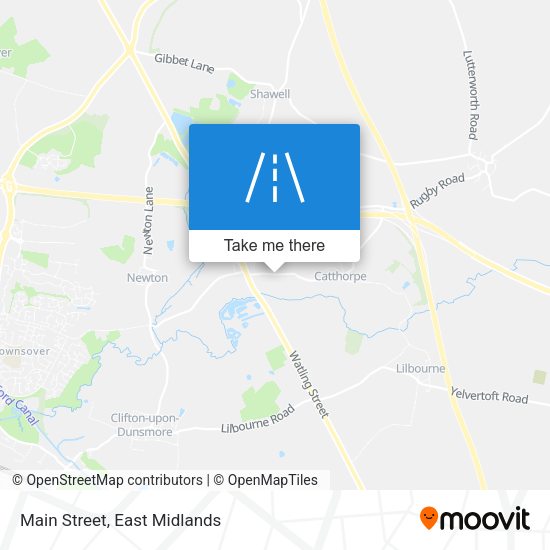 Main Street map