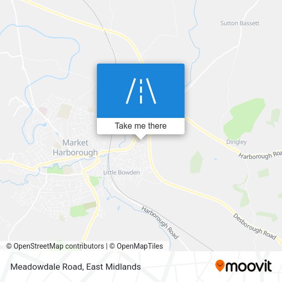 Meadowdale Road map