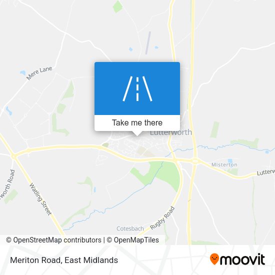 Meriton Road map
