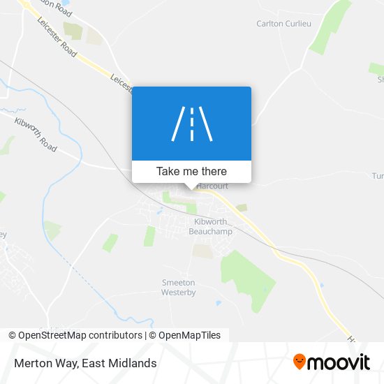 Merton Way map