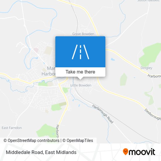 Middledale Road map