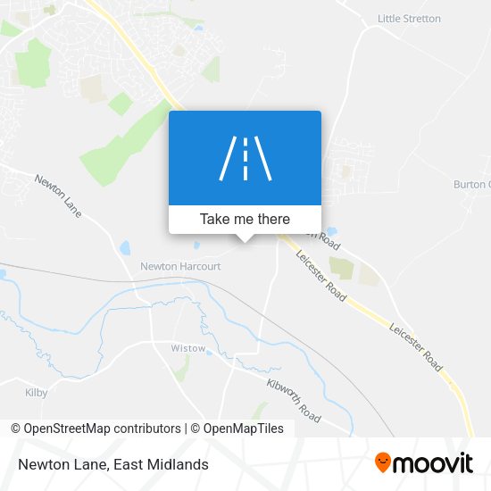 Newton Lane map