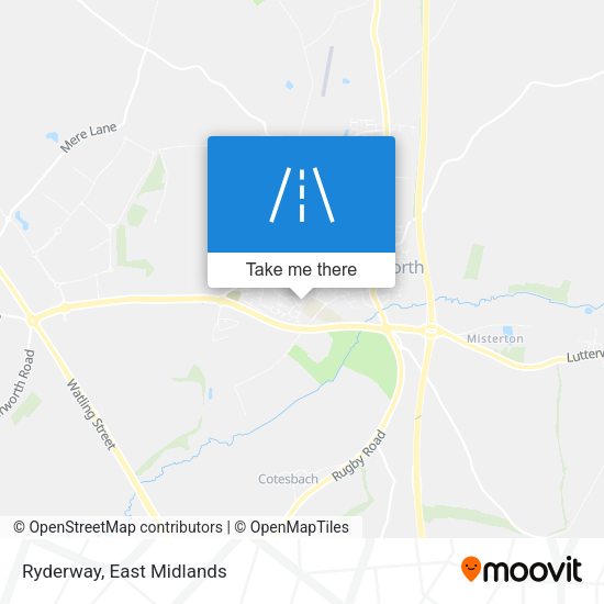 Ryderway map