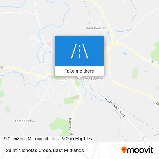 Saint Nicholas Close map
