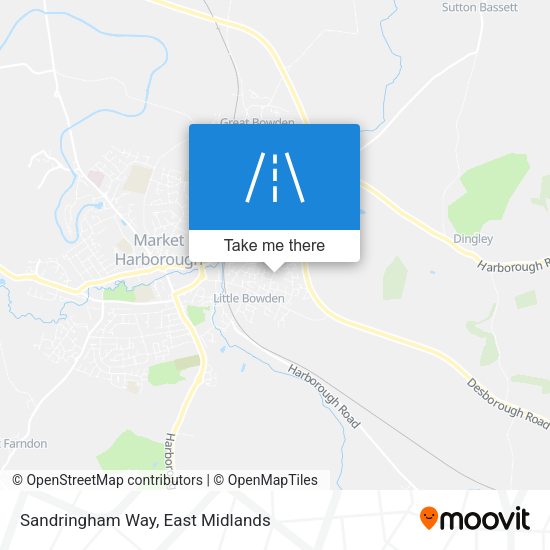 Sandringham Way map