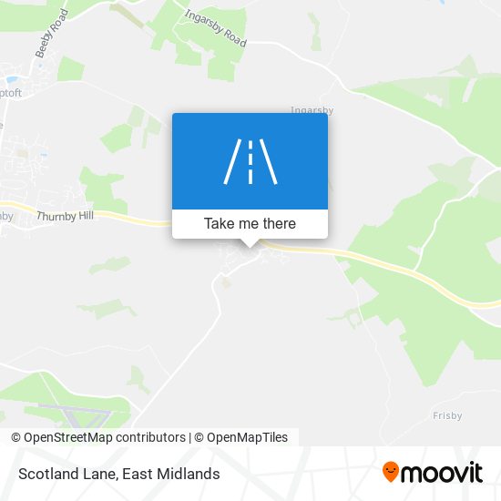 Scotland Lane map