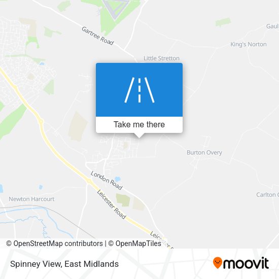 Spinney View map