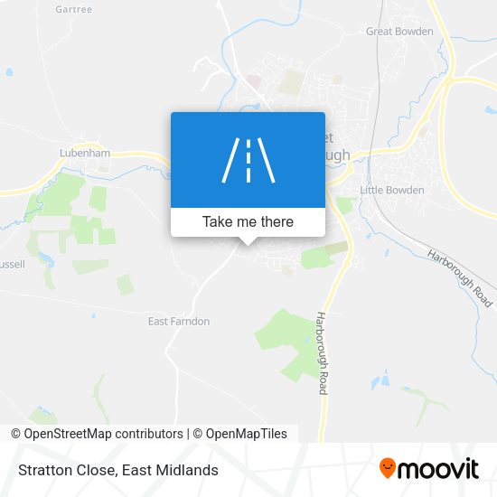 Stratton Close map