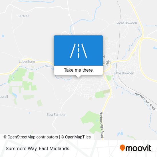 Summers Way map