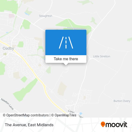 The Avenue map